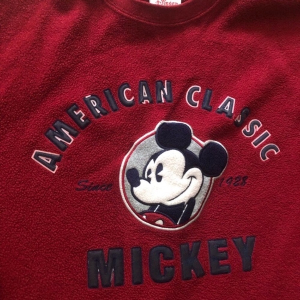 Disney American Classic Mickey Red Sweater - Picture 3 of 5